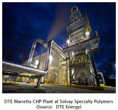 DTE Marietta CHP Plant Solvay Specialty Polymers (source: DTE Energy)
