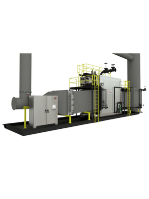 Huron HSRG watertube boiler