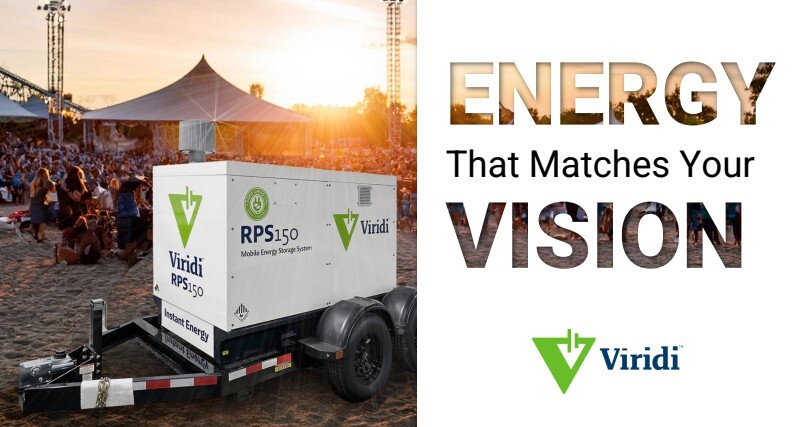 Viridi RPS150 Mobile Energy Storage System